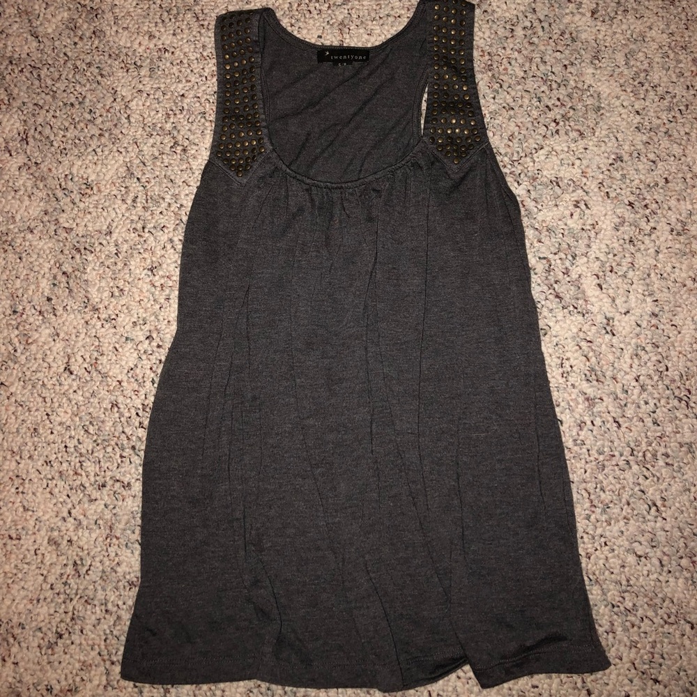Forever 21 studded tank top